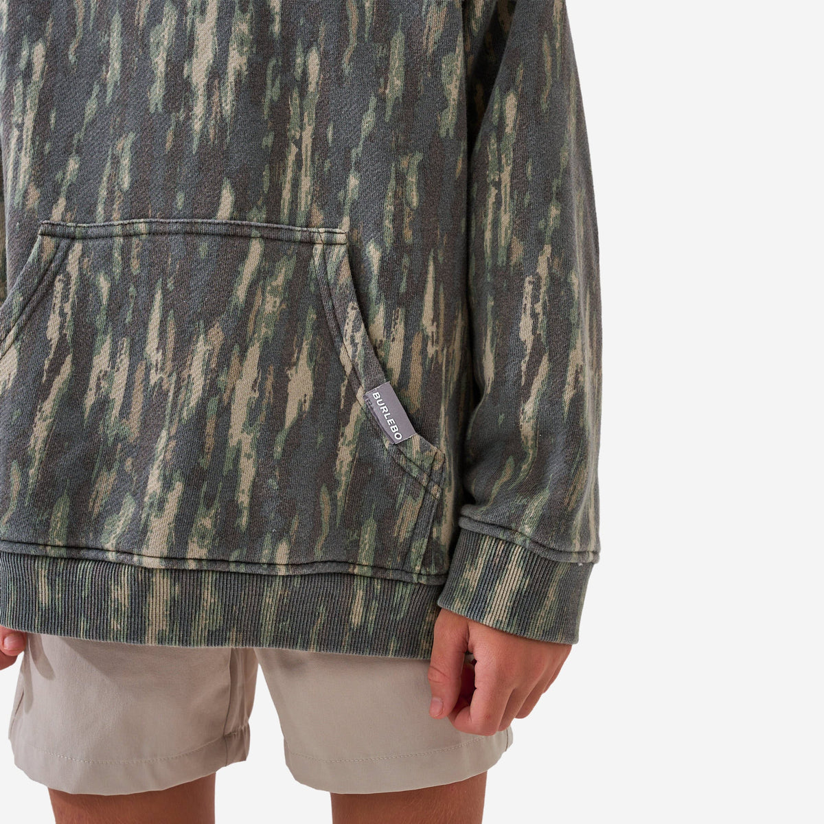 Youth Vintage Washed Graphic Hoodie - Field Badge — image 5