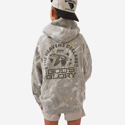 Youth - Vintage Washed Graphic Hoodie - Heavens Declare — image 2