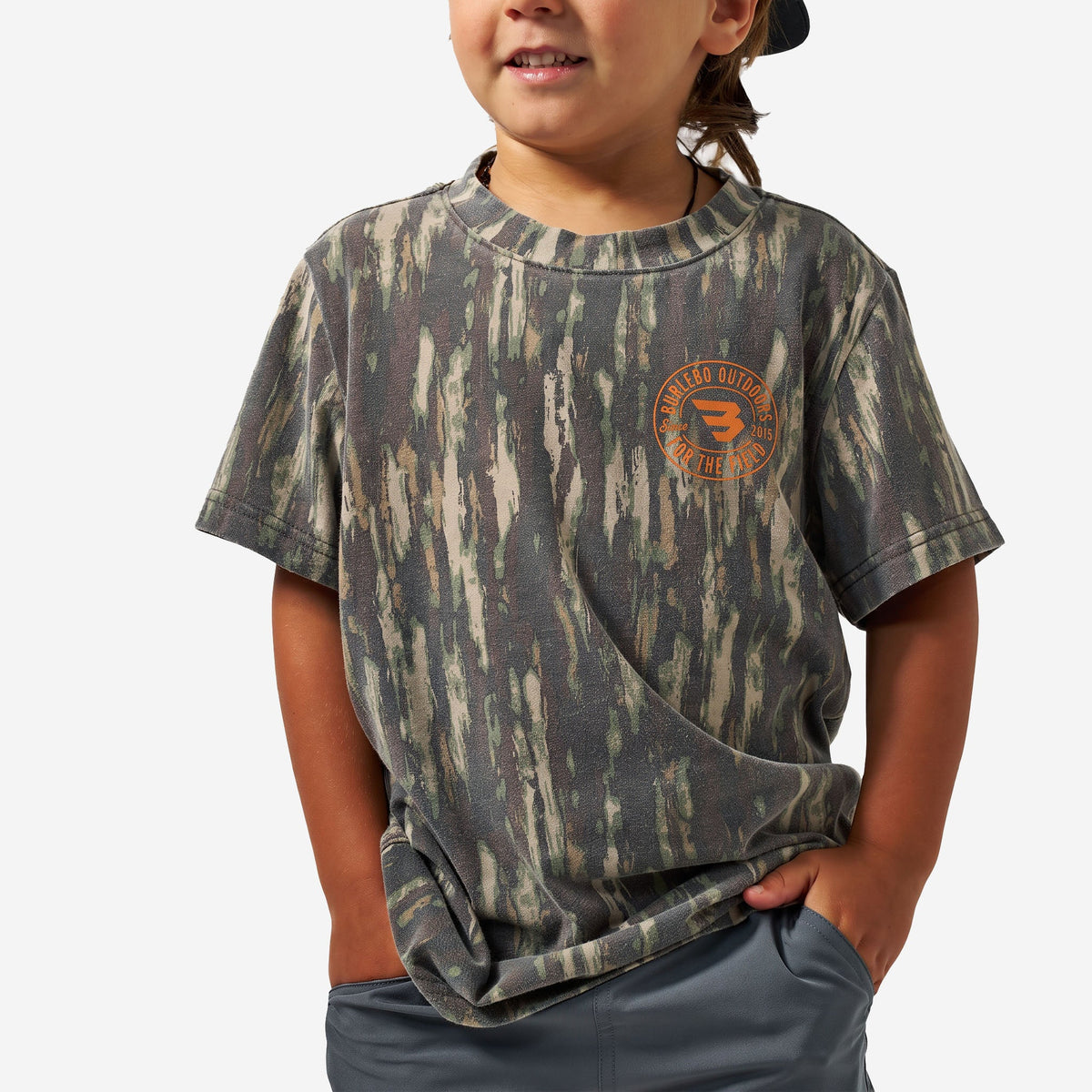 Youth - Vintage Washed Graphic Tee - Field Badge