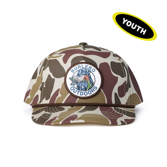 Youth Cap - Duck and Dog - Camo