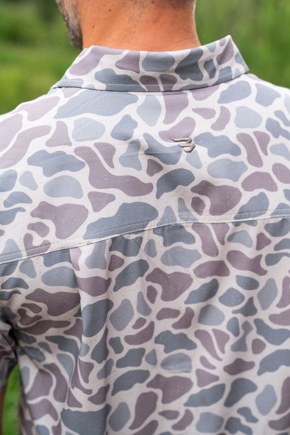 Performance Button Up - Classic Deer Camo - BURLEBO