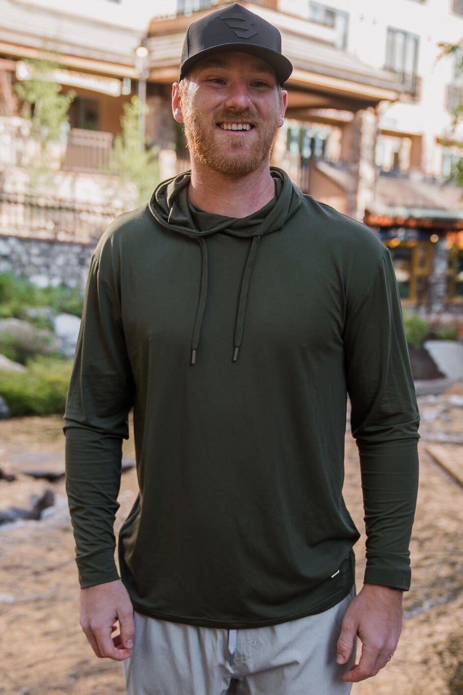 Performance Hoodie - Mallard Green - BURLEBO