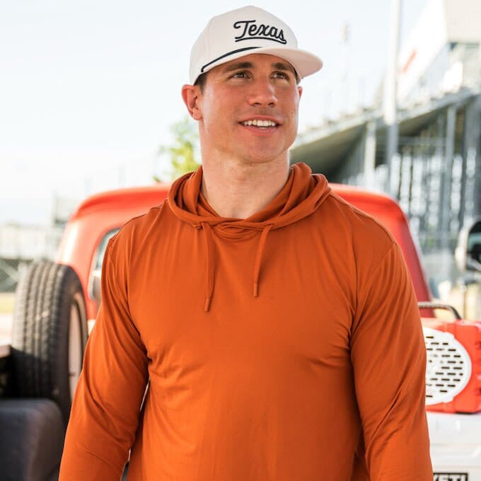 Performance Hoodie - Orange - BURLEBO