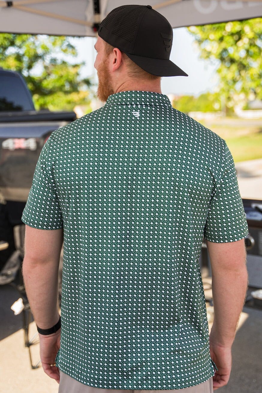 Performance Polo - Texas Green - BURLEBO