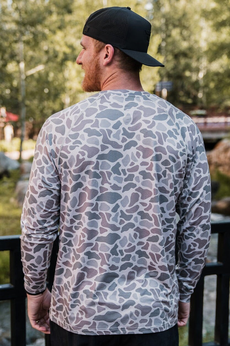 Performance Tee - LS - Classic Deer Camo - BURLEBO