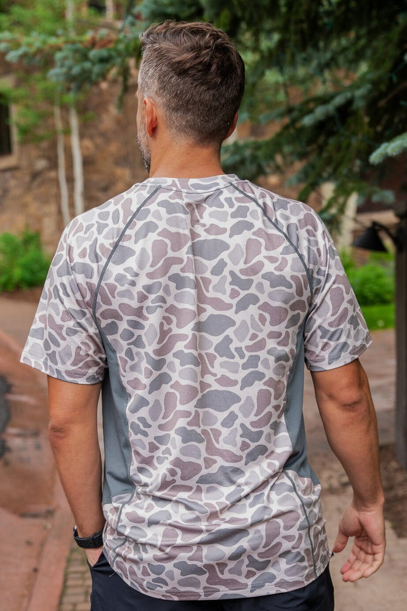 Performance Tee - SS - Classic Deer Camo - BURLEBO