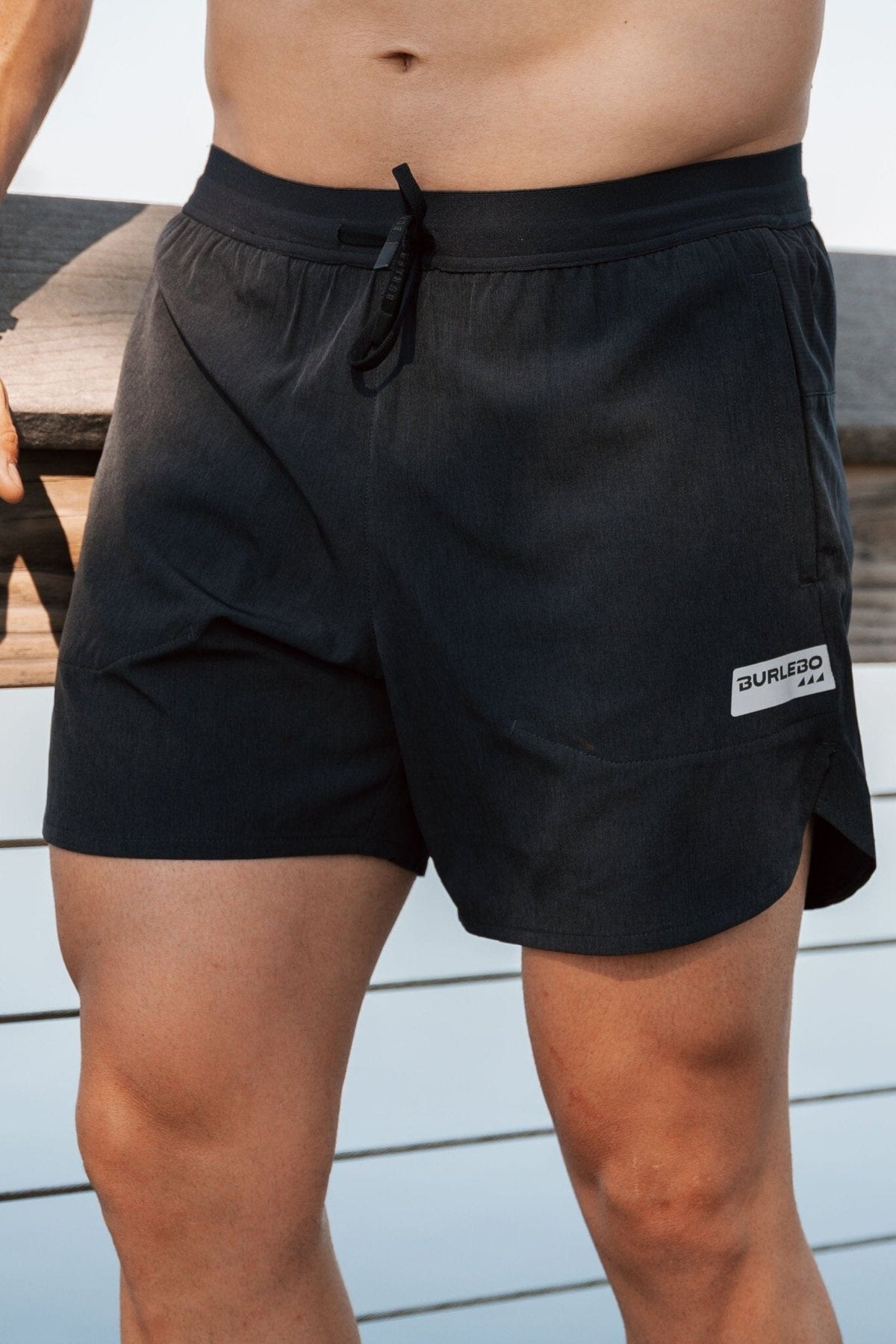 Running Short - Black - BURLEBO