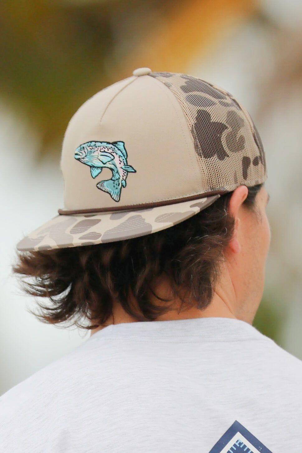 Cap - Retro Camo Trout - BURLEBO