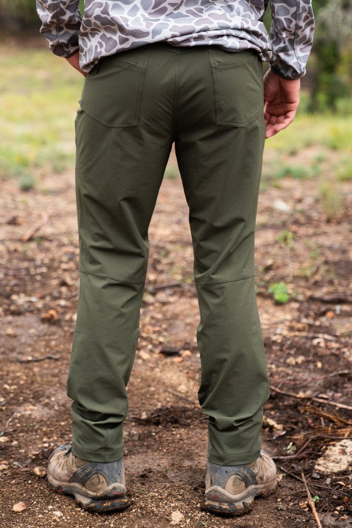 Challenger Pant - Olive - BURLEBO