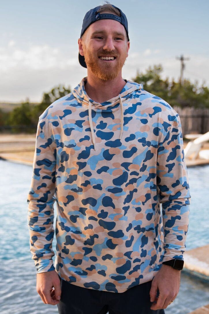 Performance Hoodie - Rockport Camo - BURLEBO