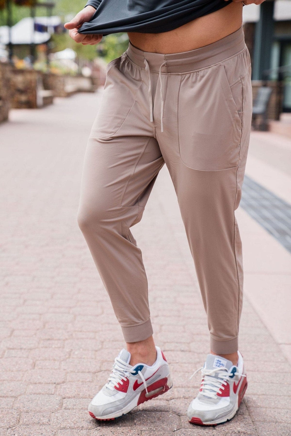 Performance Jogger - Cobblestone - BURLEBO