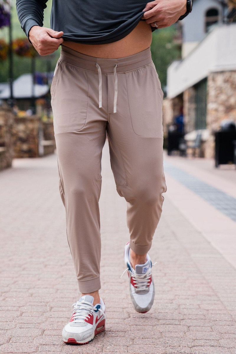 Performance Jogger - Cobblestone - BURLEBO