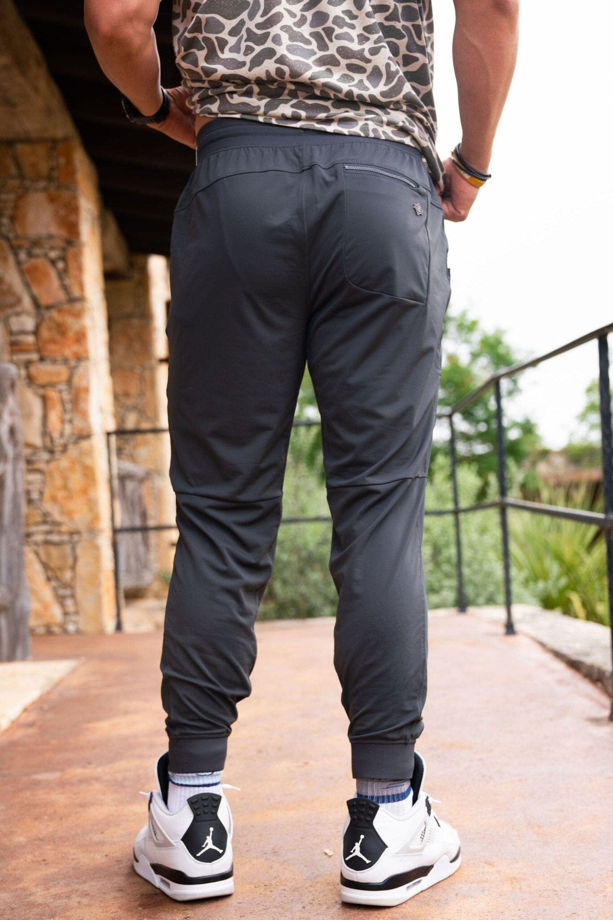 Performance Jogger - Gun Metal Grey - BURLEBO