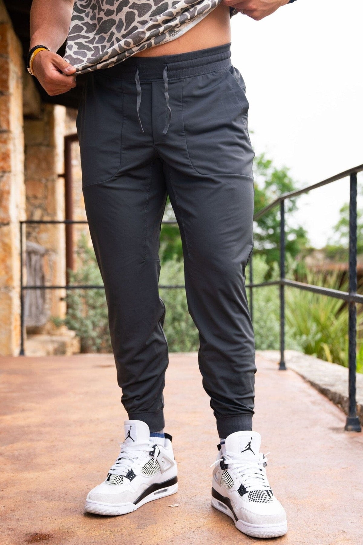 Performance Jogger - Gun Metal Grey - BURLEBO