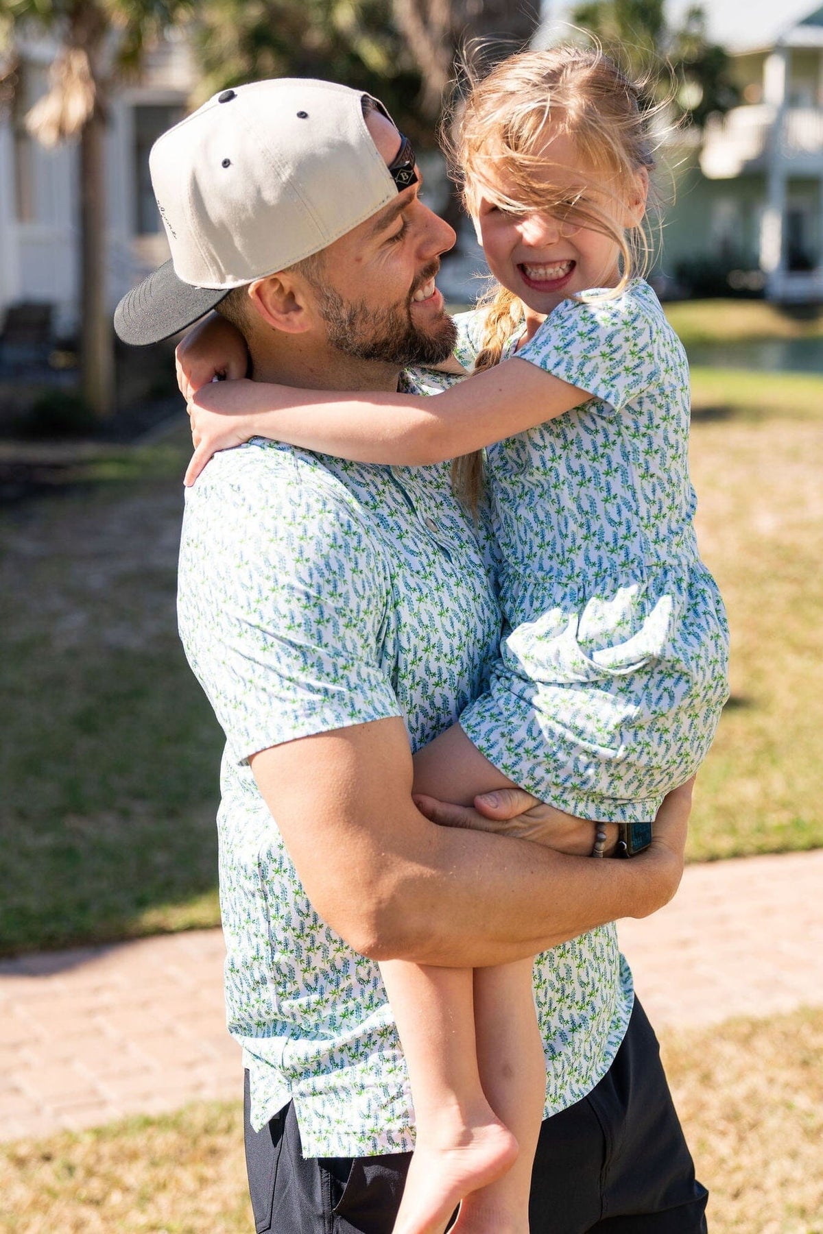 Youth - Girls Dress - Bluebonnets - BURLEBO