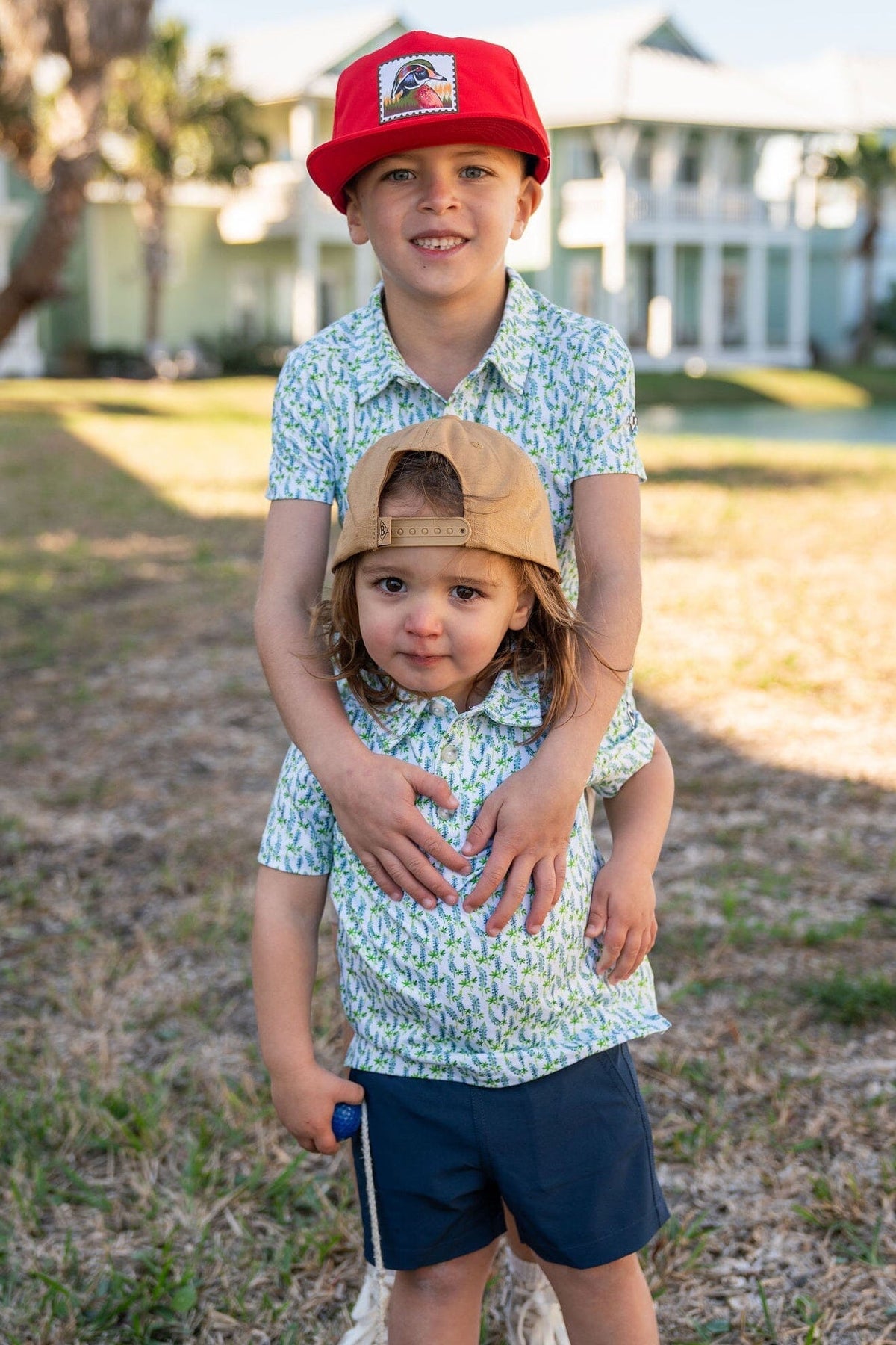 Youth Polo - Bluebonnets - BURLEBO